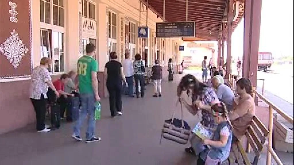 Nádraží v Uherském Hradišti