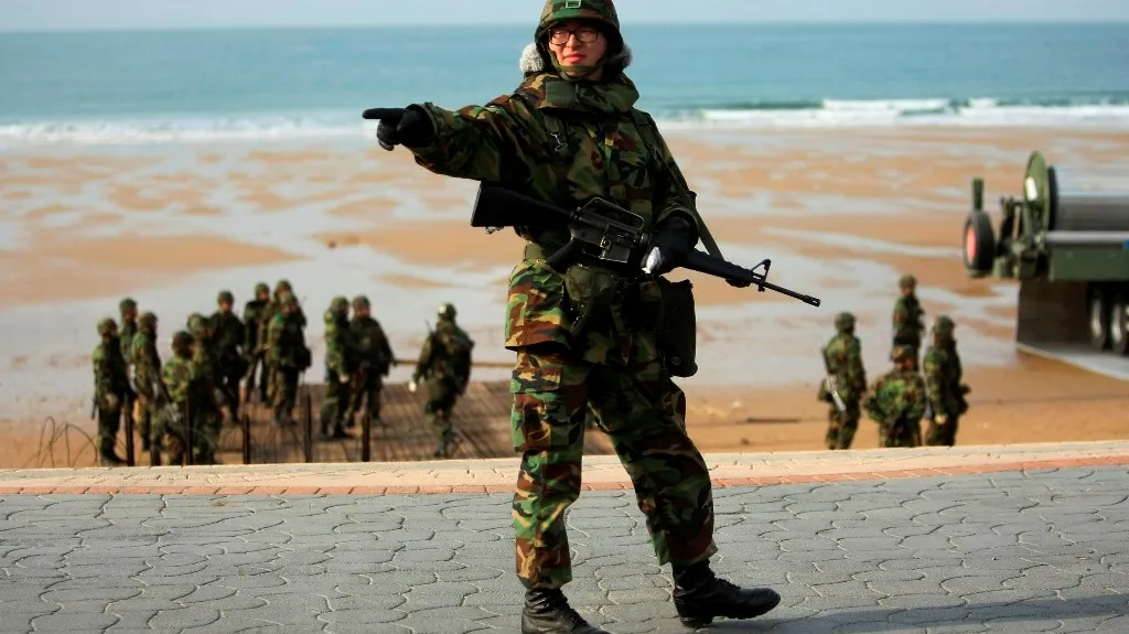 Jihokorejští vojáci
