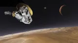 Záběry ze sondy blížící se k Plutu