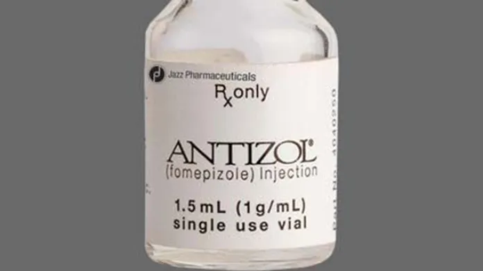 Antizol (fomepizole) - antijed na otravu metylalkoholem