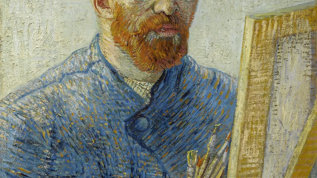Vincent van Gogh, Autoportrét jako malíř, 1888