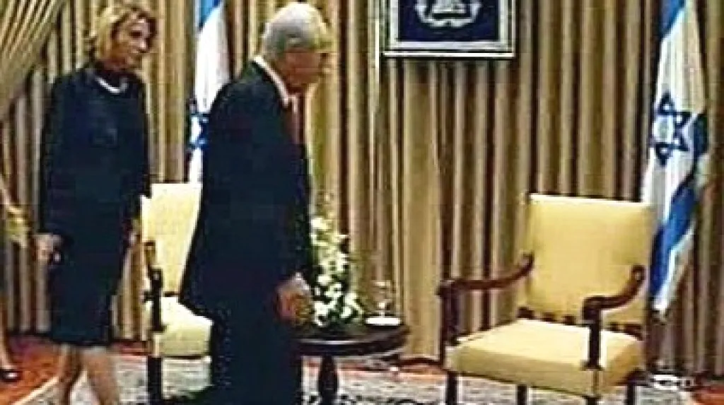 Cipi Livniová a Šimon Peres