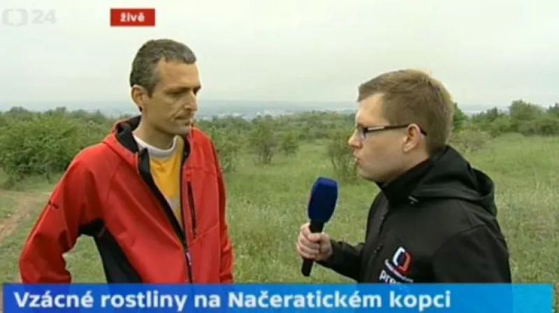 O biotopu na Načeratickém kopci s biologem Pavlem Marhoulem