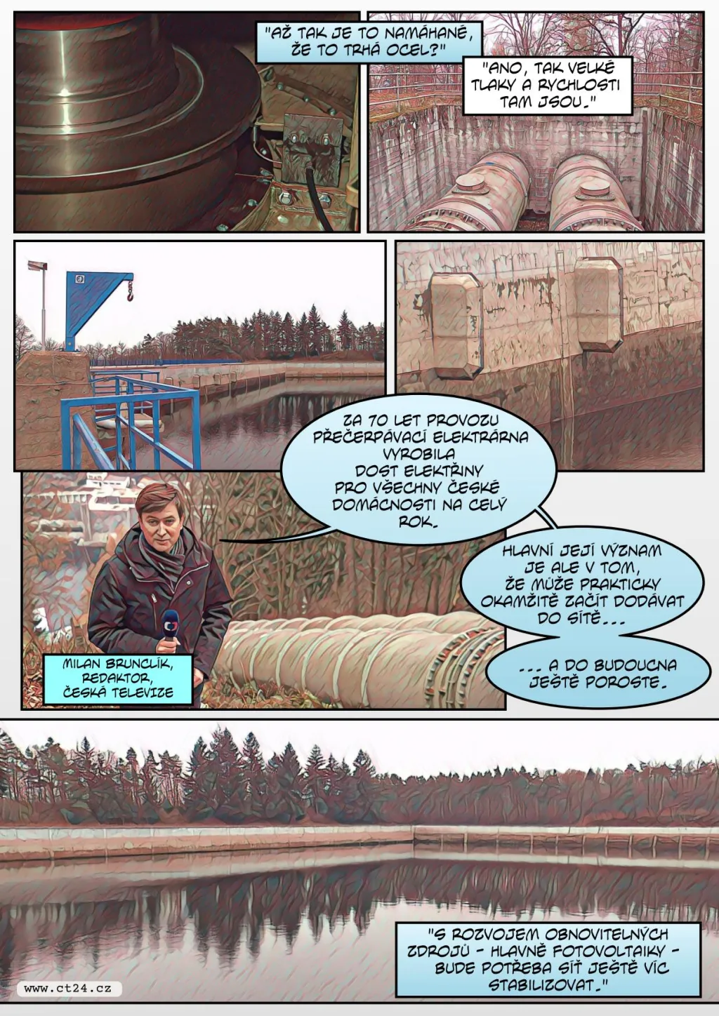 Rekonstrukce elektrárny ve Štěchovicích