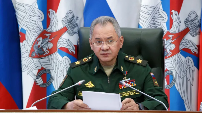 Ruský ministr obrany Sergej Šojgu