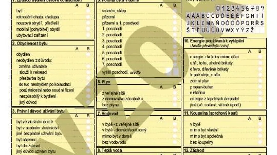 Sčítací bytový list