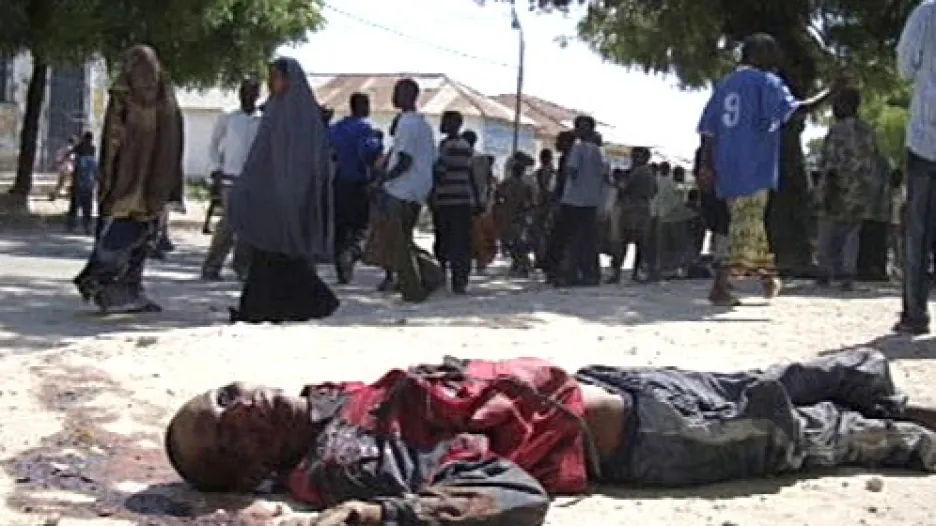 Oběť bojů v Somálsku