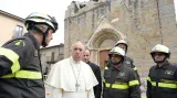 Nečekaná návštěva Vatikánu v Amatrice