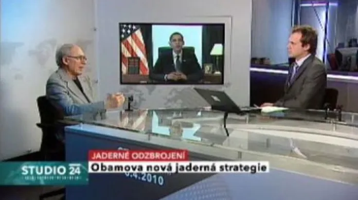 Studio ČT24: Obama oznámí novou jadernou strategii