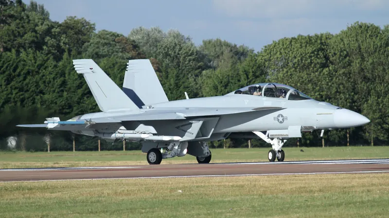 Americký palubní letoun Boeing F/A-18 Hornet byl už součástí předchozího tendru na přelomu století. Nyní je k dispozici nová, výkonnější verze E/F, kterou nedávno pod nátlakem ze strany USA nakoupilo i Německo