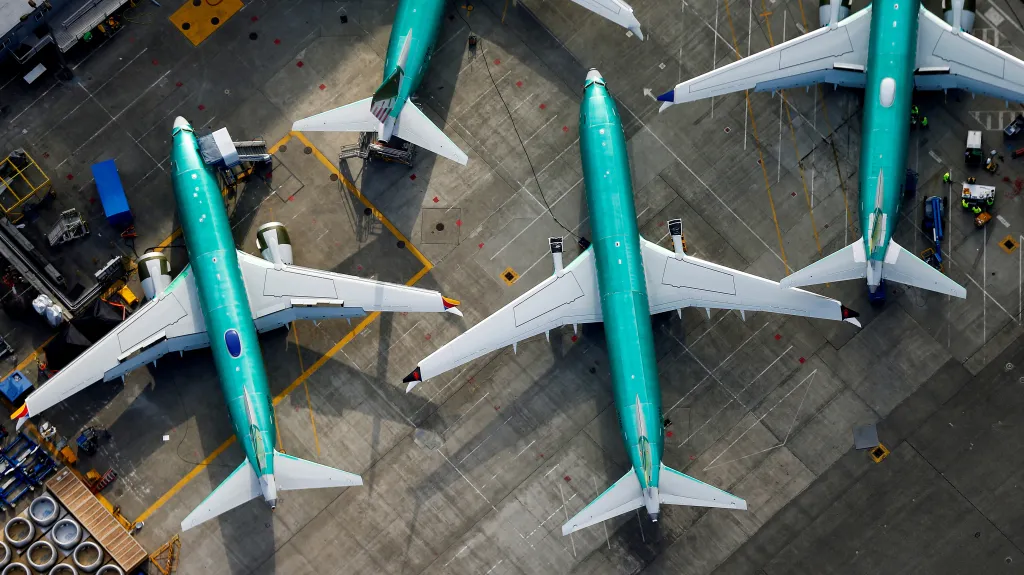Boeingy 737 MAX po zákazu létání
