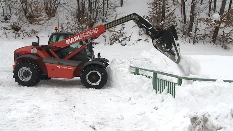 Sněhová kalamita ve Francově Lhotě