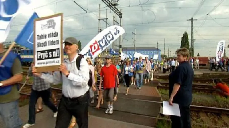 Česko ve znamení stávky