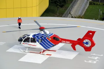 Nový nemocniční heliport v Brně unese i vojenský vrtulník