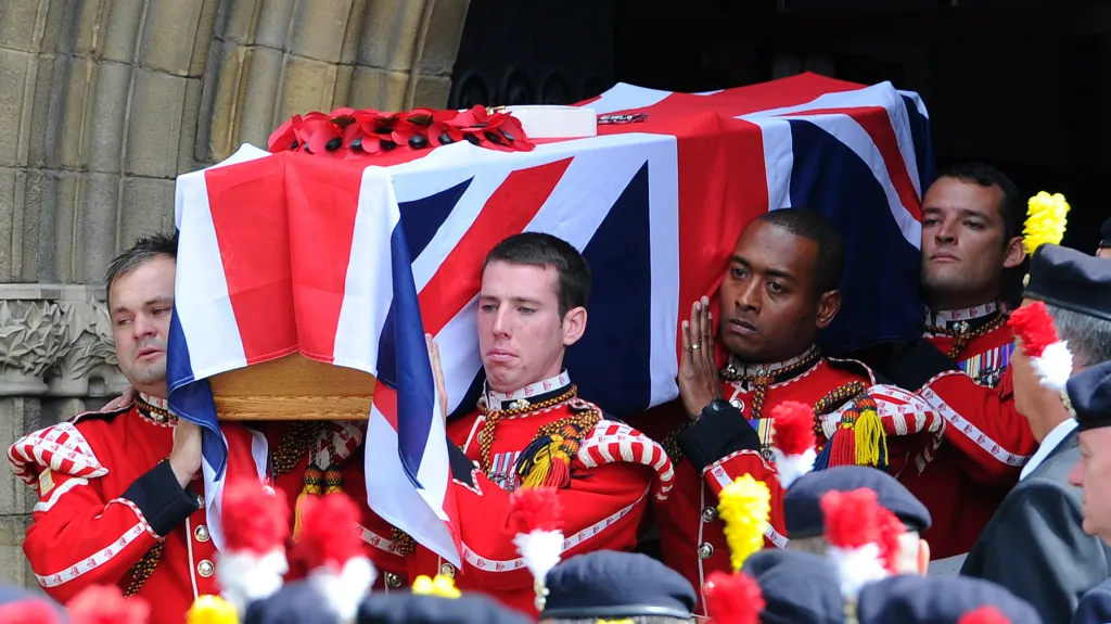 Pohřeb Leea Rigbyho