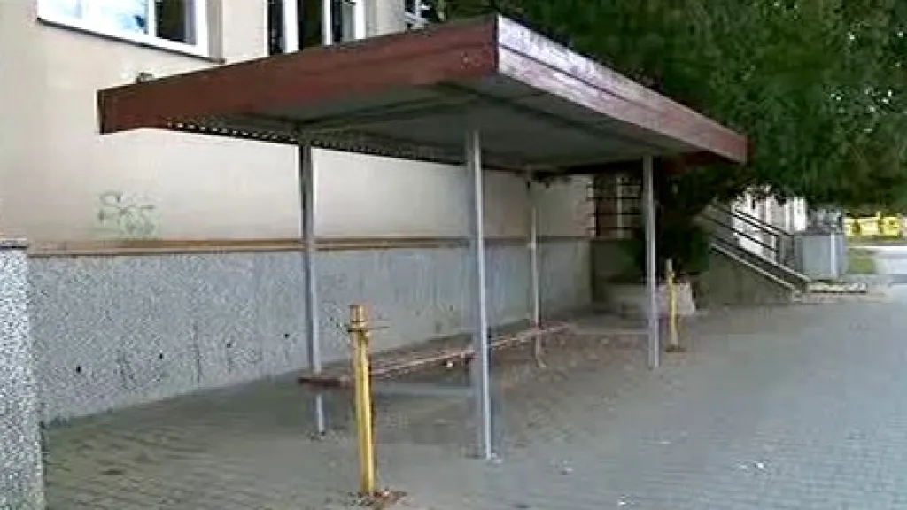 Místo incidentu ve Střelicích u Brna