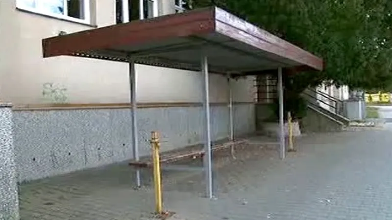 Místo incidentu ve Střelicích u Brna