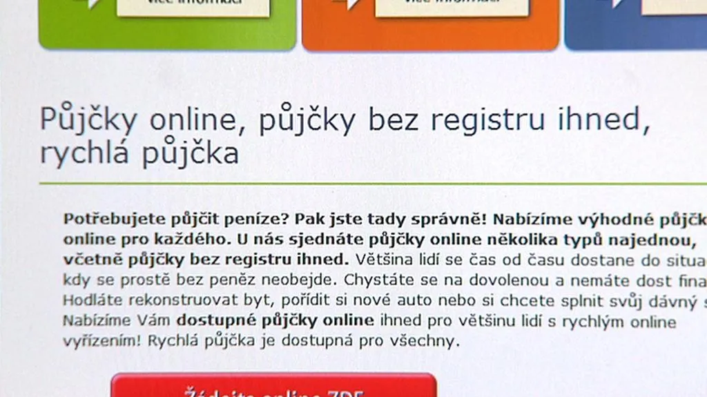 Rychlá půjčka přes internet