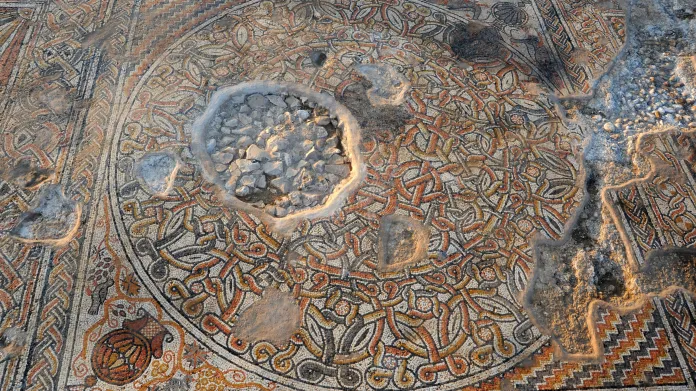 1 500 let stará mozaika z Negevské pouště