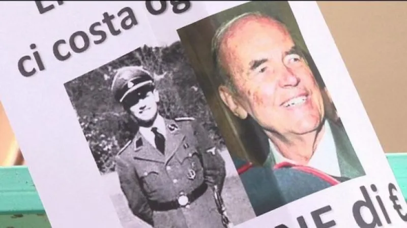 Bouřlivý pohřeb Ericha Priebkeho