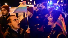 Protesty v Budapešti