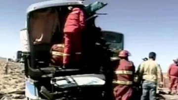 Nehoda autobusu v Peru