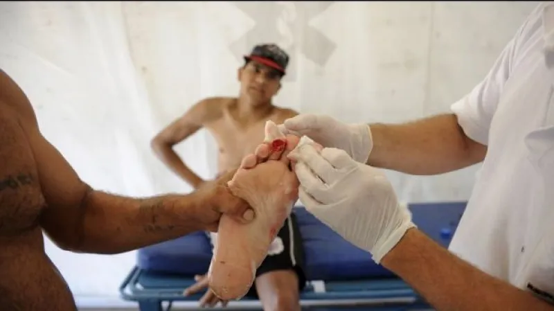 Piraně zranily v Argentině desítky lidí