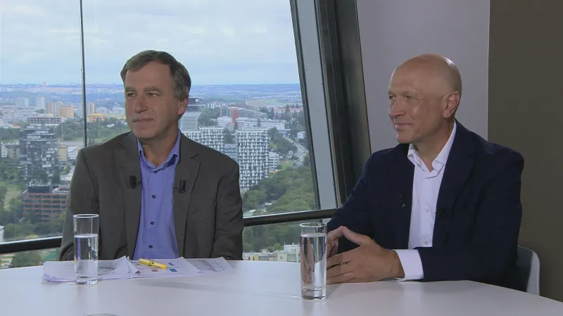 Luděk Niedermayer a Pavel Kysilka v OVM ( zleva)