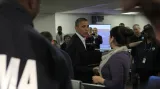 Obama sleduje přípravy na hurikán Sandy