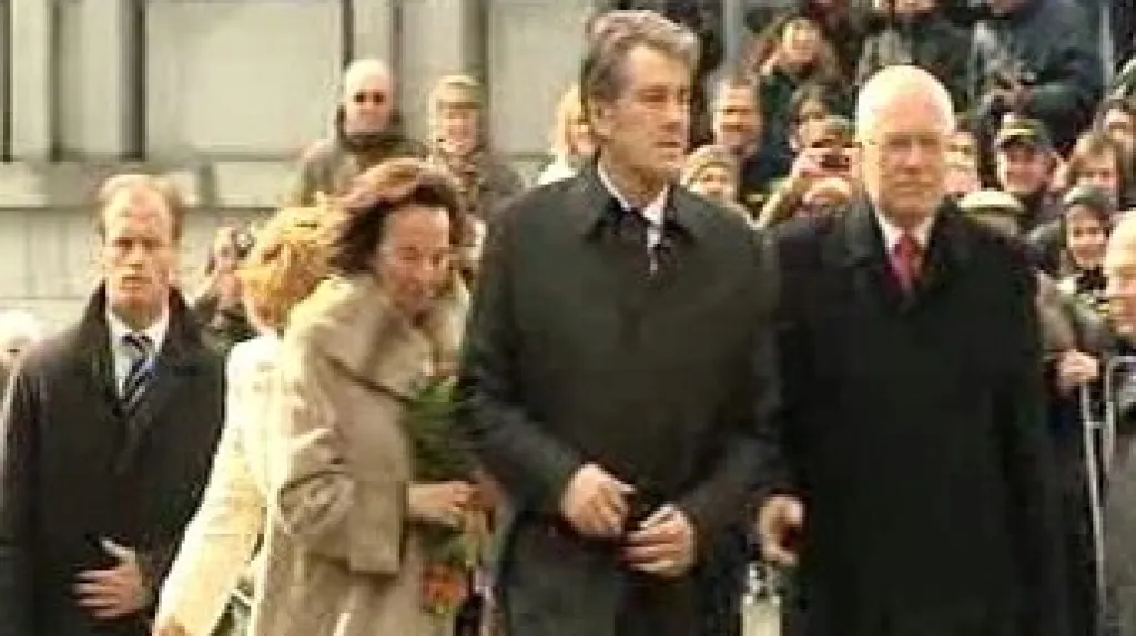 Viktor Juščenko a Václav Klaus