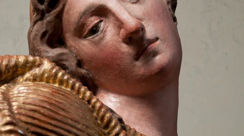 Klečící adorující anděl od Ignáce Františka Platzera, 1752