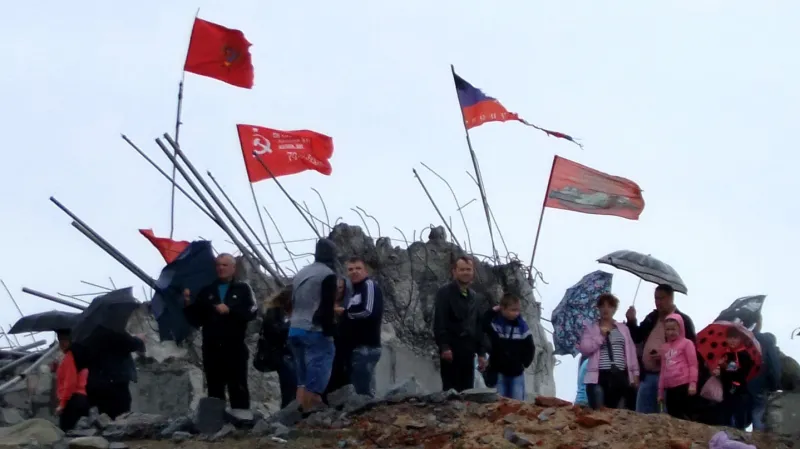 Separatisté v Doněcku