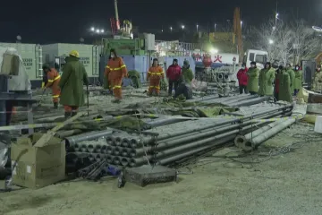 Zavalení čínští horníci se po týdnu ozvali záchranářům