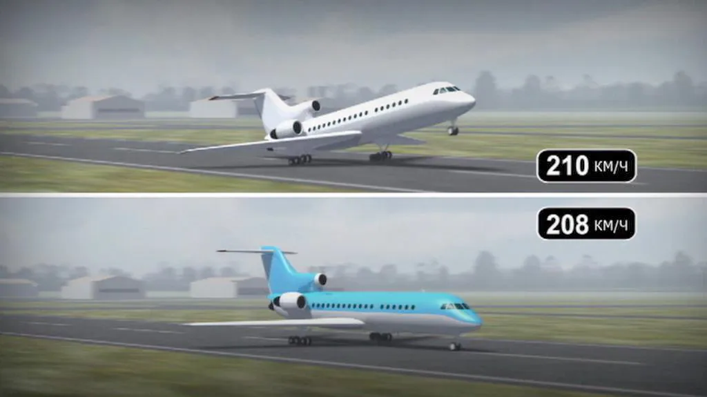 Simulace letu Jaku-42 v Jaroslavli