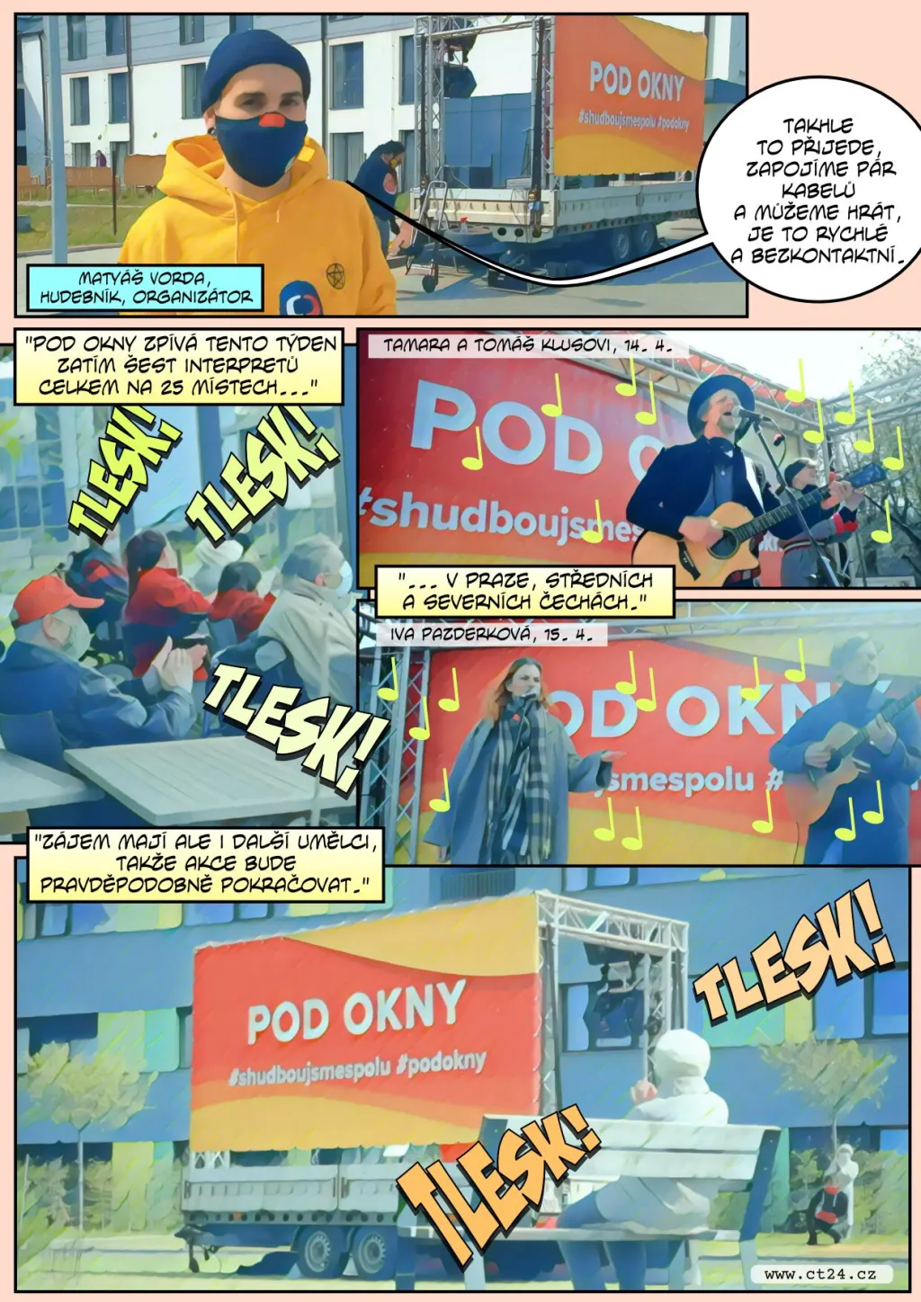 Známí hudebníci zpívají seniorům