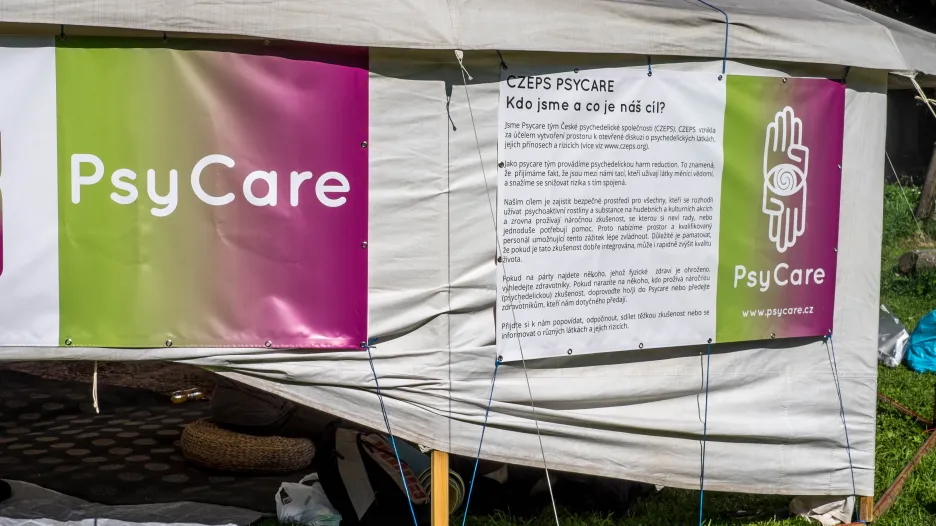 Stánek projektu PsyCare
