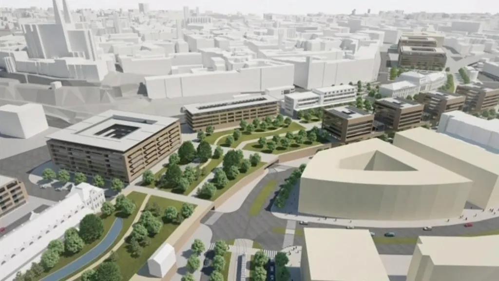 Nové nádraží by mělo vyrůst u řeky Svratky