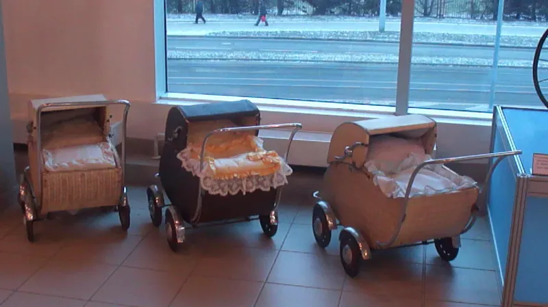 Výstava historických kočárků v Brně