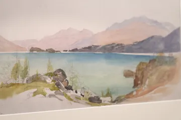 Víc než hezké krajinky. Národní galerie vystavuje akvarel mezi Prahou a Vídní  