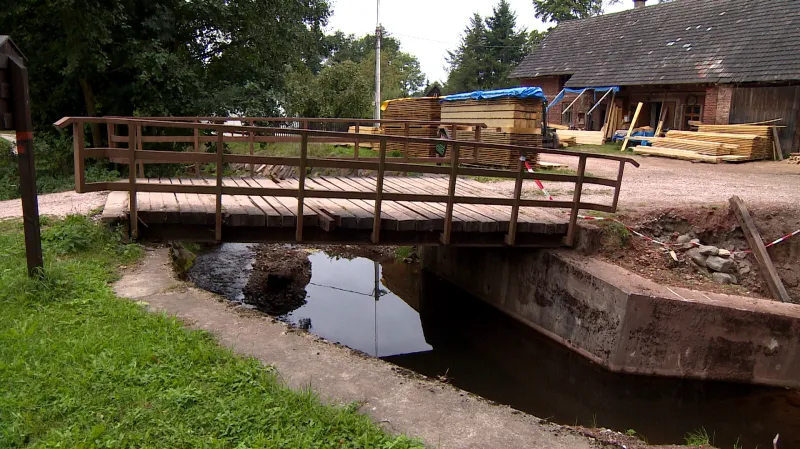 V Rudníku opravují největší škody po povodni z června 2013