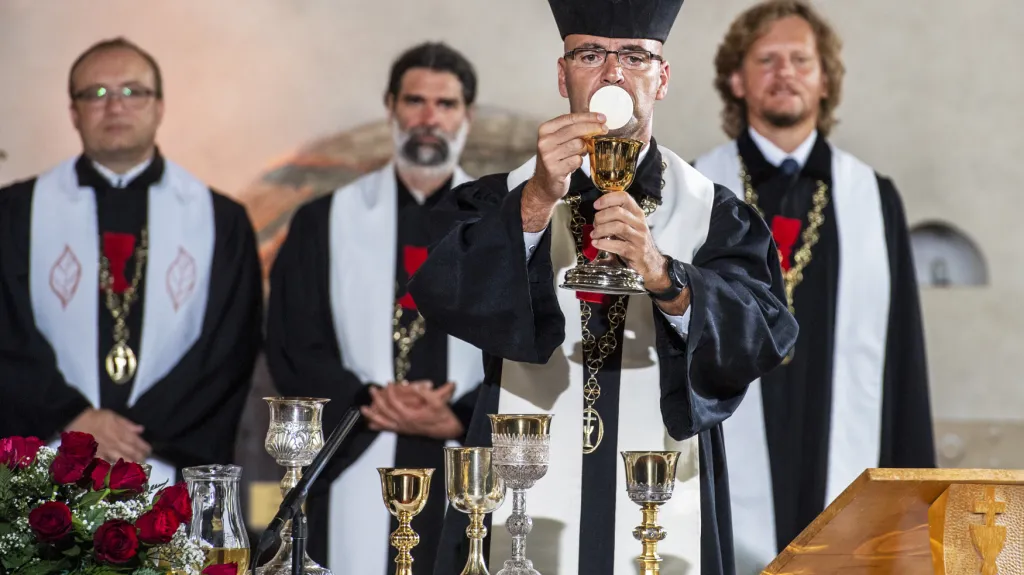 Bohoslužba k 607. výročí upálení Jana Husa v Betlémské kapli