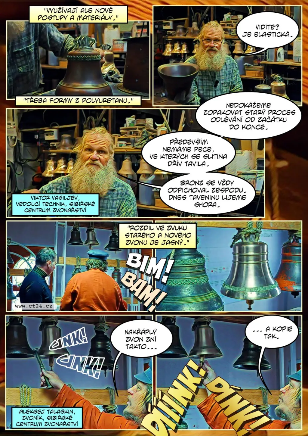 Experti vracejí hlasy starým sibiřským zvonům