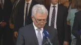 Projev předsedy Senátu Milana Štěcha  /ČSSD/