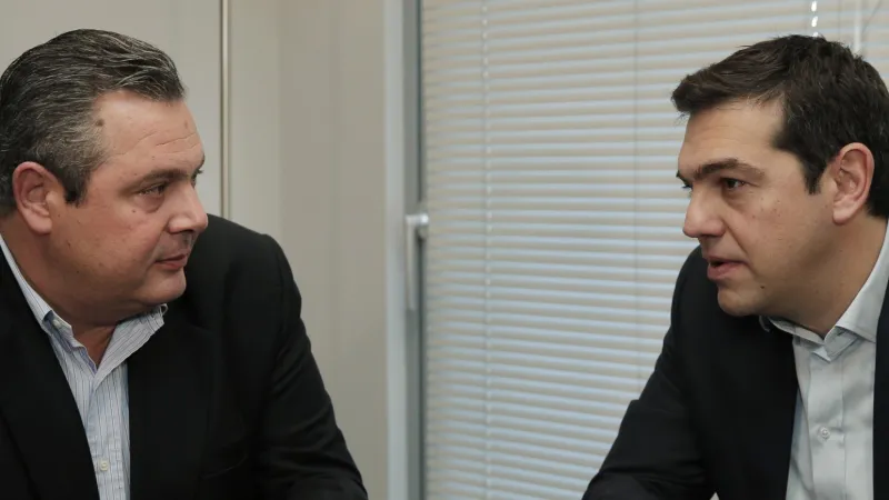 Alexis Tsipras a Panos Kammenos