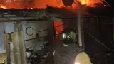 Práce záchranářů po ruském útoku v Doněcké oblasti