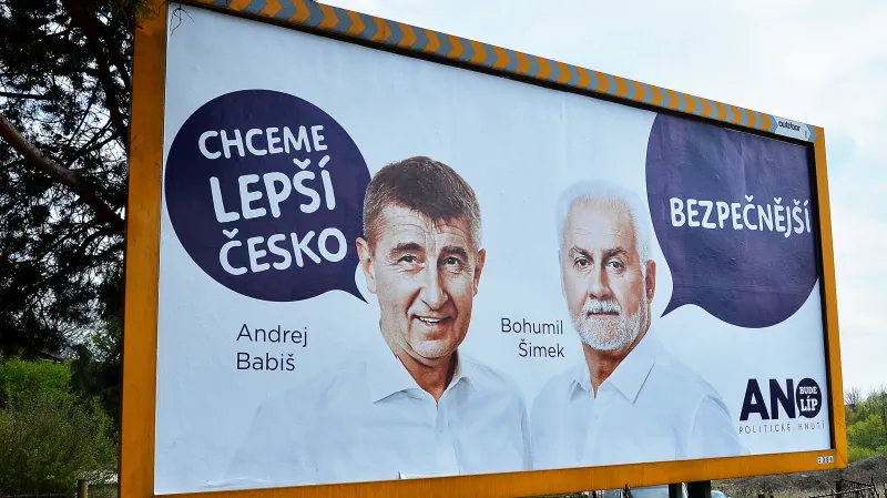 Volební kampaň hnutí ANO