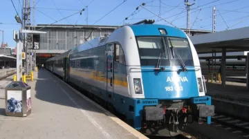 Vlak ALX 457 z Mnichova do Prahy