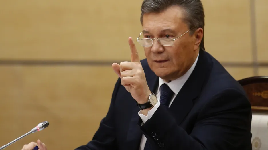 Viktor Janukovyč promluvil z Ruska k Ukrajincům i k světu