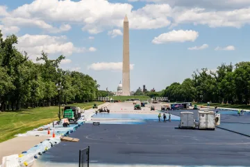 Trump mění Washington. Kritiku vyvolalo i natření nádrže