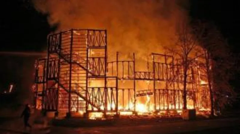 Požár divadla Globe